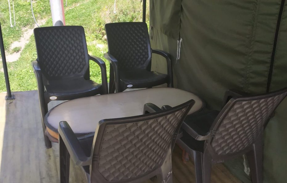SWISS COTTAGE TENT WITH PRIVATE WASHROOM