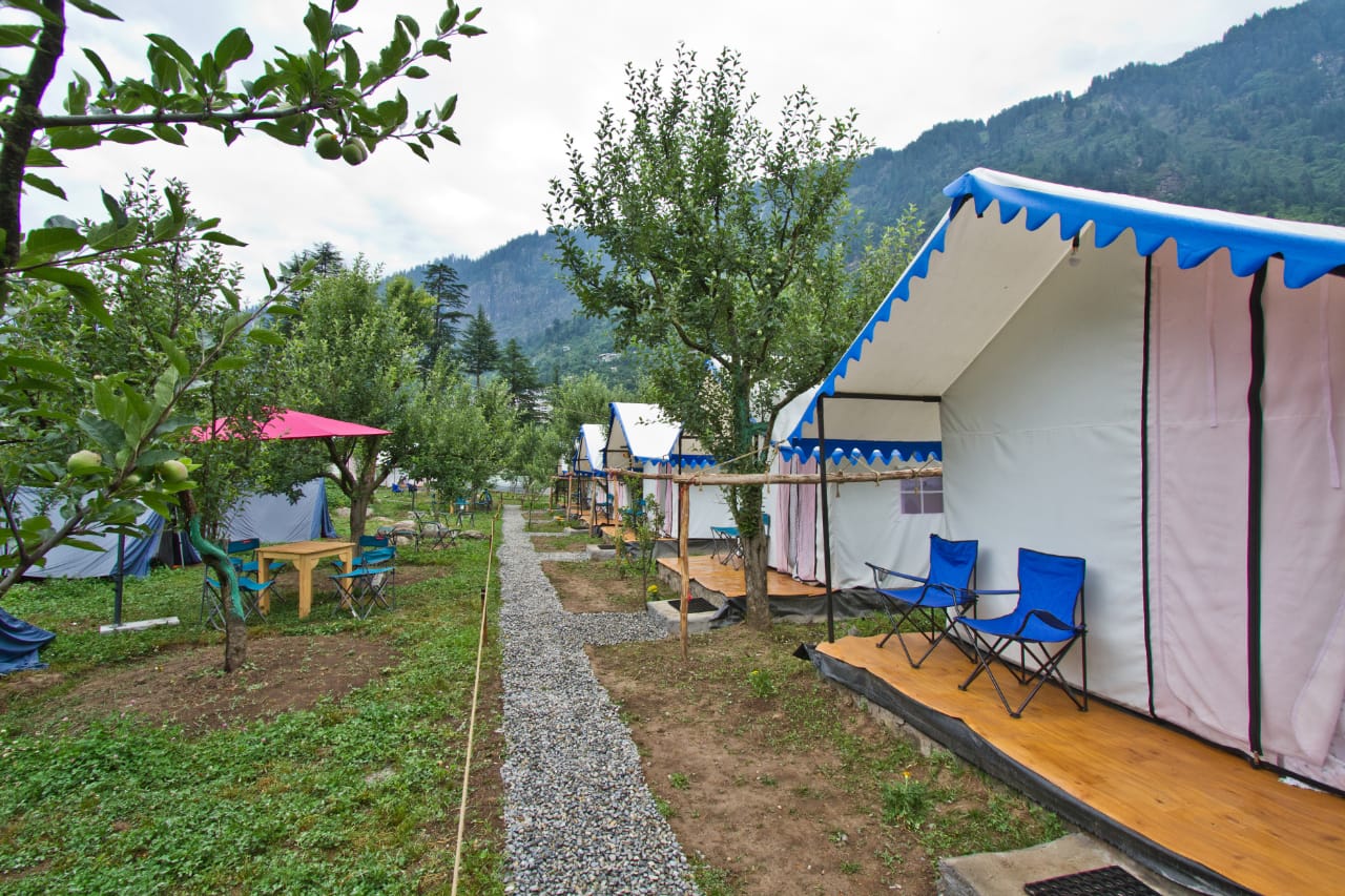 Camping in Old Manali