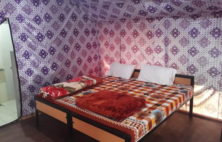 SWISS COTTAGE TENT WITH PRIVATE WASHROOM