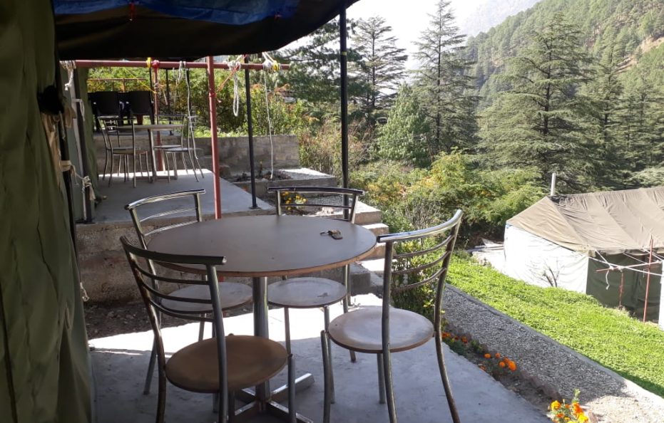 SWISS COTTAGE TENT WITH PRIVATE WASHROOM